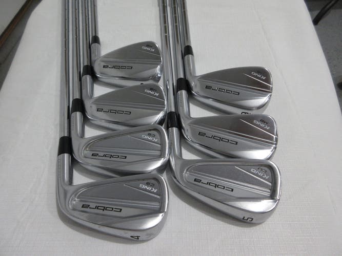 Cobra King Forged CB/MB Iron Set - 4-PW - KBS Tour Lite Extra Stiff X Flex Steel