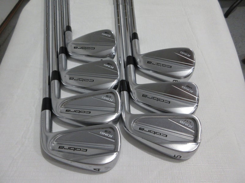 Cobra King Forged CB/MB Iron Set - 4-PW - KBS Tour Lite Extra Stiff X Flex Steel