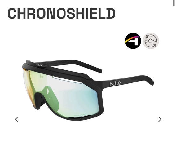 Bollé Chronoshield photochromatic polarized bike glasses