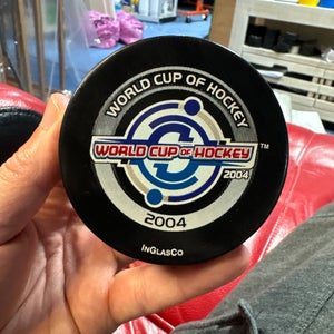 World Cup of hockey puck