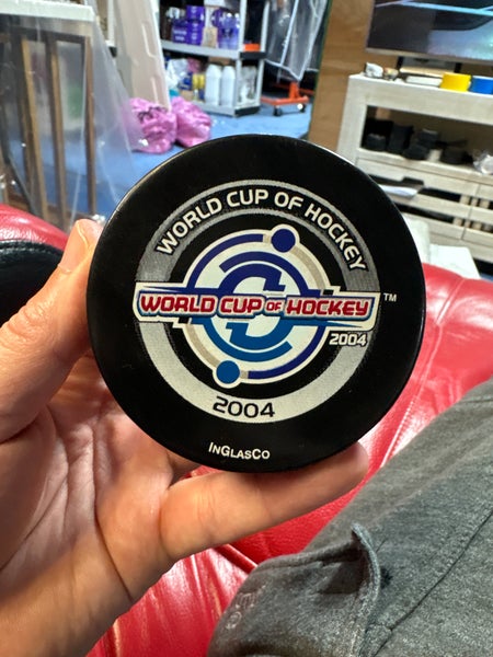 World Cup of hockey puck