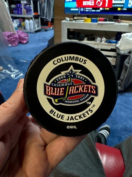 Columbus Blue Jackets game puck