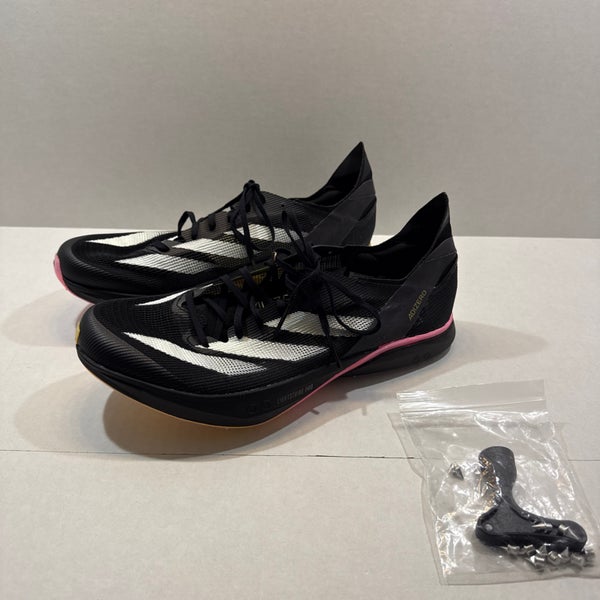 Black Men's Size M 11.0 (W 12.0) Adult Adidas Cleats (New)