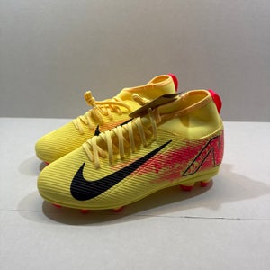 Yellow Kids 5.5Y (Big Kids / Youth) Nike Superfly Cleats (New)