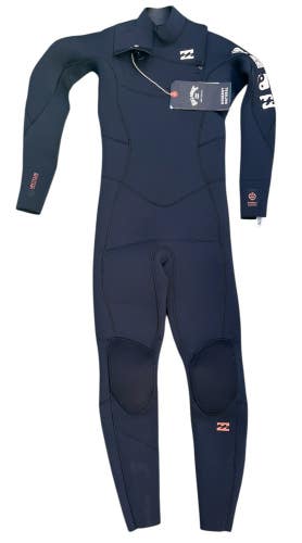 NEW Billabong Childs Full Wetsuit Youth Size 10 Synergy Natural 4/3 - $220