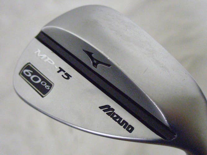 Mizuno MP-T5 Lob Wedge 60* 06* (White Satin, Steel DG spinner) Forged LW