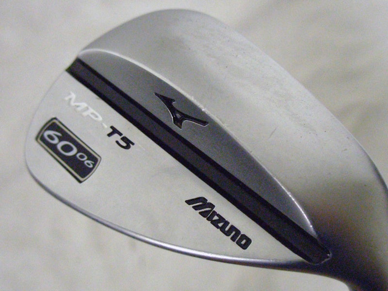 Mizuno MP-T5 Lob Wedge 60* 06* (White Satin, Steel DG spinner) Forged LW