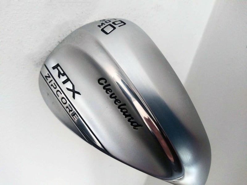 Cleveland RTX ZipCore LOW Wedge 60* 06* (Tour Satin, Spinner) LEFT LH