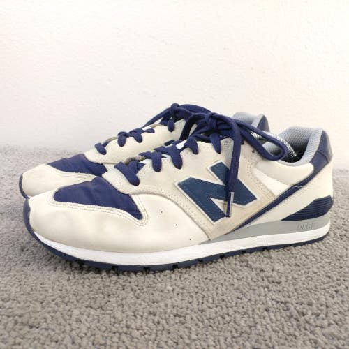 New Balance X Figs 996 C-Cap Mens Size 7.5 Running Shoes Navy Blue Cream Suede