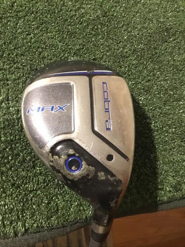 Cobra Max Offset 25* 5 Hybrid Seniors Lite Matrix White Tie X4 56g Graphite