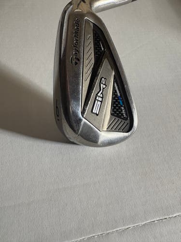 Men's 2023 TaylorMade 6 Iron Sim2 Max Right Handed Stiff Flex Steel Shaft (New)