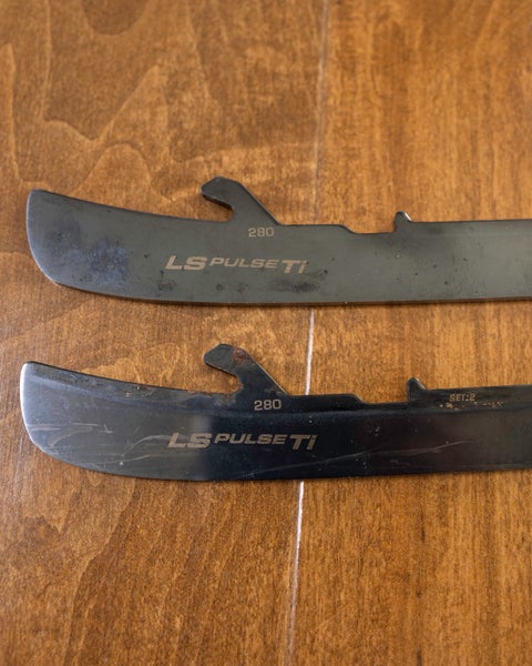 NHL Pro Stock Used Bauer 280 mm LS Pulse Ti Edge Skate Steel