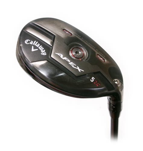 Callaway Apex 24* 5 Hybrid/Rescue Graphite Recoil Dart 75 F2 Senior Flex