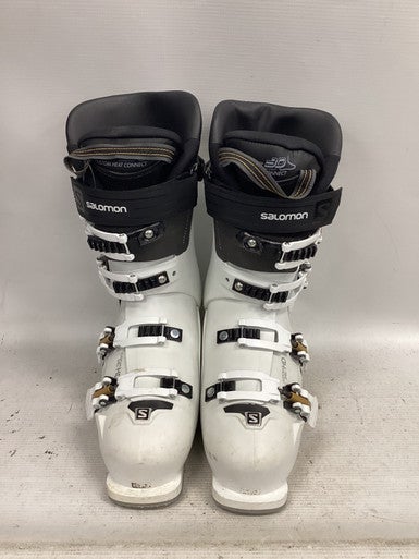 Used Salomon S PRO 90 W Womens DH Ski Boot White 250 MP - M07 - W08 11851-S000039613
