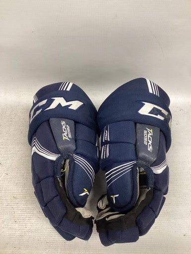 Used CCM TACKS 5092 Intermediate Gloves Navy Blue 13" 11851-S000039605