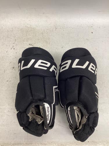 Used Bauer NSX Youth Gloves Black 8" 11851-S000039630