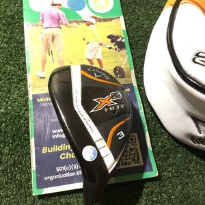 Callaway Left Handed X2 Hot 19* 3 Hybrid Regular 60g Graphite Shaft (LH) 40.5