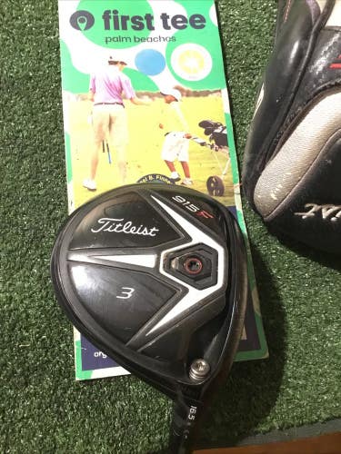 Titleist 915F 16.5* 3 Wood Stiff Diamana M+60 Red Graphite Shaft (42.75)
