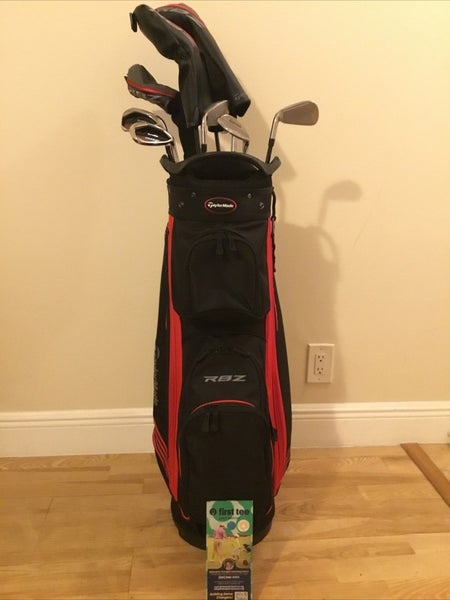 Taylormade RBZ Full Set (D, 3W, 4H, 6-PW-SW) Seniors Graphite & Cart Golf Bag