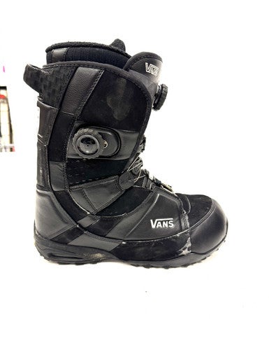 Used Vans CIRRO BOA Mens Snowboard Boots Black Senior 10 11860-S000300314