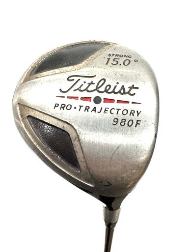 Used Titleist 980 F 15 DEGREE Mens Fairway Wood RH 3 Wood 11860-S000300304