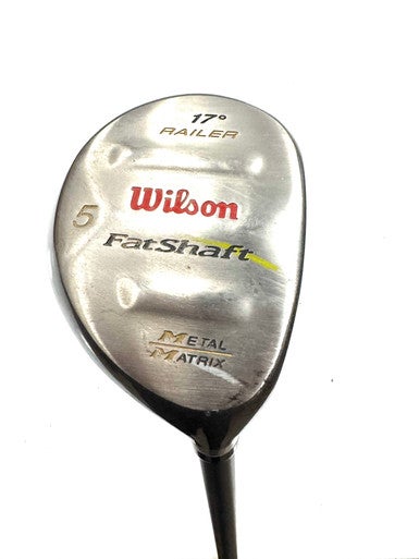 Used Wilson FATSHAFT 17 DEGREE Mens Fairway Wood RH 5 Wood 11860-S000300297