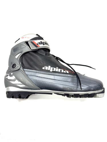 Used Alpina ST 30 TOURING SPORT Mens NNN XC Ski Boots Grey M 09.5 / W 09.5-10 11860-C000300290
