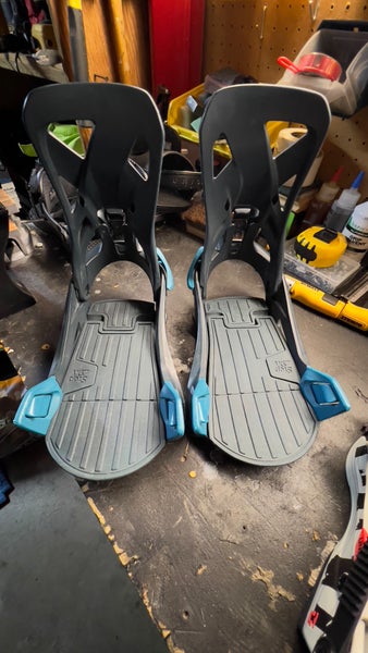 Men's Large Burton Step On Snowboard Bindings All Mountain (Used)