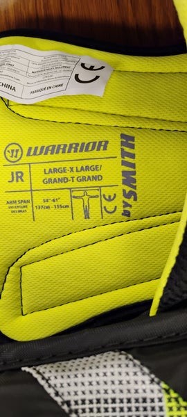 Large/Extra Large Warrior RITUAL X4 E Goalie Chest Protector (New)