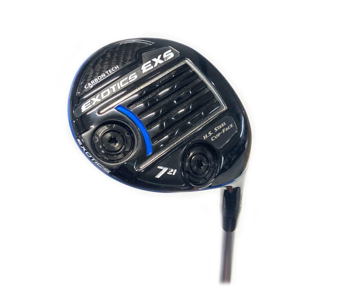 Tour Edge Exotics EXS Fairway 21* 7 Wood Mitsubishi Tensei Blue 60 X Flex