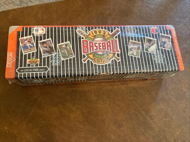 1992 Upper Deck Baseball Complete Factory Set - FACTORY SEALED