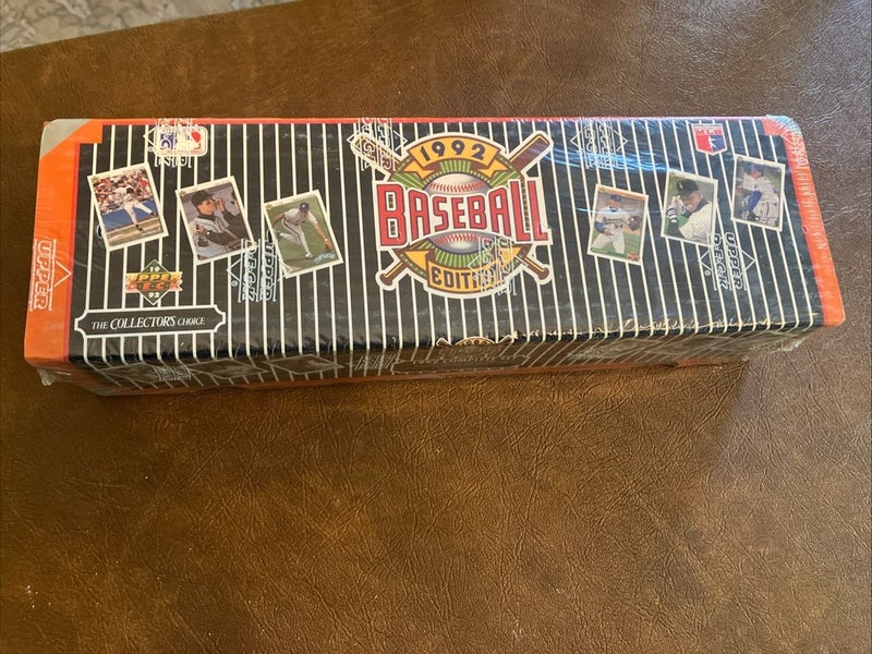 1992 Upper Deck Baseball Complete Factory Set - FACTORY SEALED