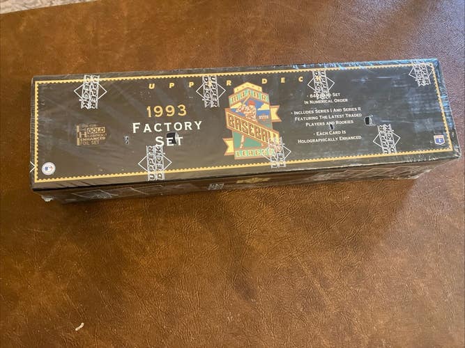1993 Upper Deck Baseball Factory Set - SEALED (tears in shrink film)