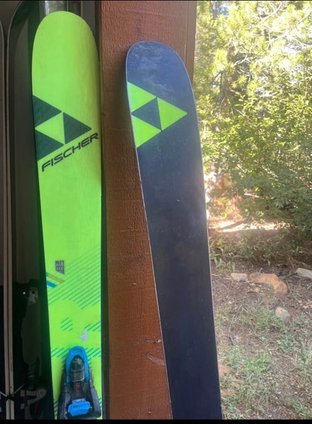 Unisex 2020 Powder 168 cm Fischer Ranger 102 FR Skis With Bindings Max Din 12 (Used)