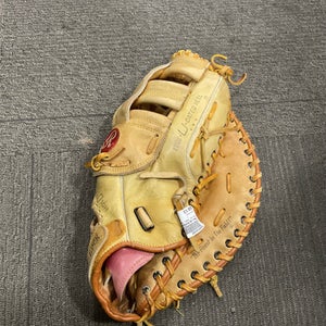 Used Rawlings SUPER SIZE RFM-5SB BB/SB First Base RH Throw Brown 14" 11614-S000224492