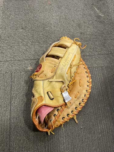 Used Rawlings SUPER SIZE RFM-5SB BB/SB First Base RH Throw Brown 14" 11614-S000224492