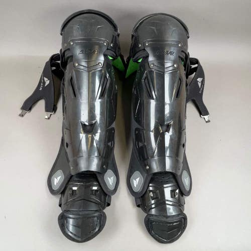 All-Star MVP PRO Senior 16.5"-17.5" Catchers Shin Guards