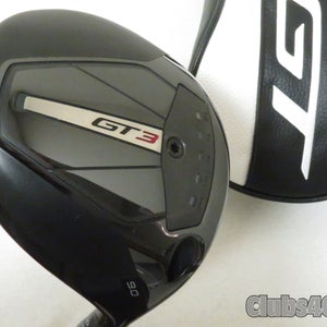 Titleist GT-3 Driver 9 Mitsubishi Tensei 1K Black 65 Stiff Flex +Cover .. MINT
