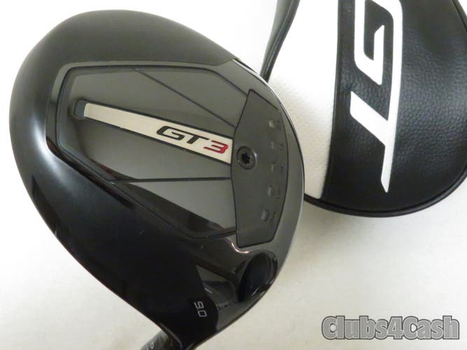 Titleist GT-3 Driver 9 Mitsubishi Tensei 1K Black 65 Stiff Flex +Cover .. MINT