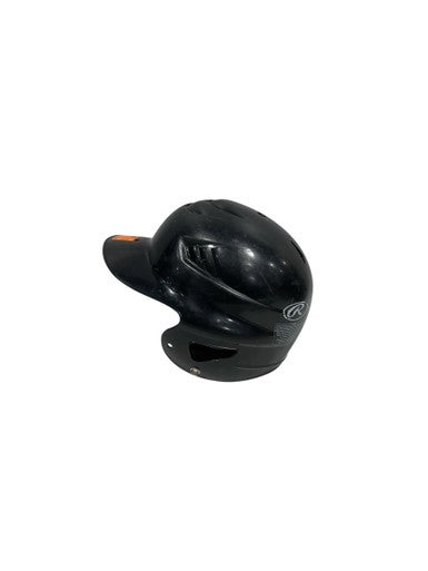 Used Rawlings BB HELMET Batting Helmet No Mask Black MD 11847-S000030714