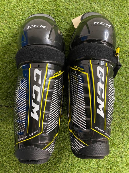 Junior CCM Vector pro Shin Pads 13" (Used)