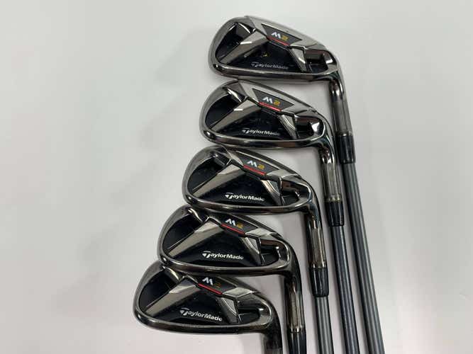 TaylorMade M2 Iron Set 7-PW+GW Accra 40i Senior Graphite Men's RH +1/2''