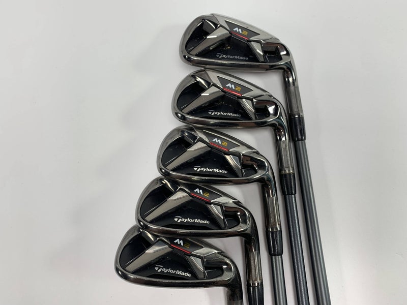 TaylorMade M2 Iron Set 7-PW+GW Accra 40i Senior Graphite Men's RH +1/2''