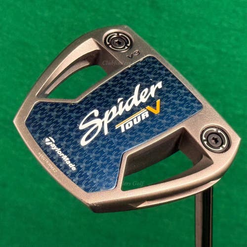 TaylorMade Spider Tour V #3 34" V3 Slant-Neck Putter KBS W/ Super Stroke & HC
