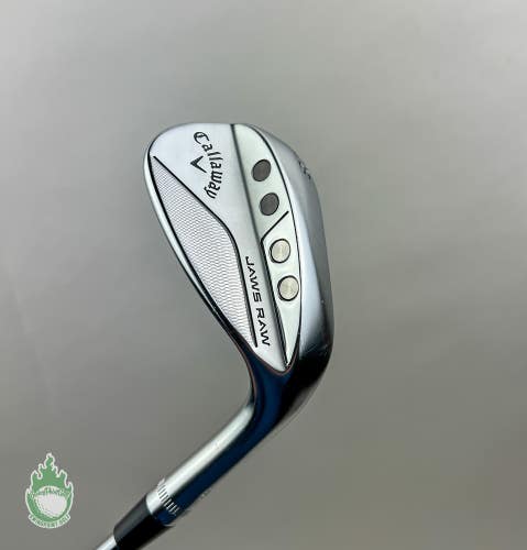 Right Handed Callaway Jaws Raw Z Grind Wedge 60*-08 Wedge Flex Steel Golf Club
