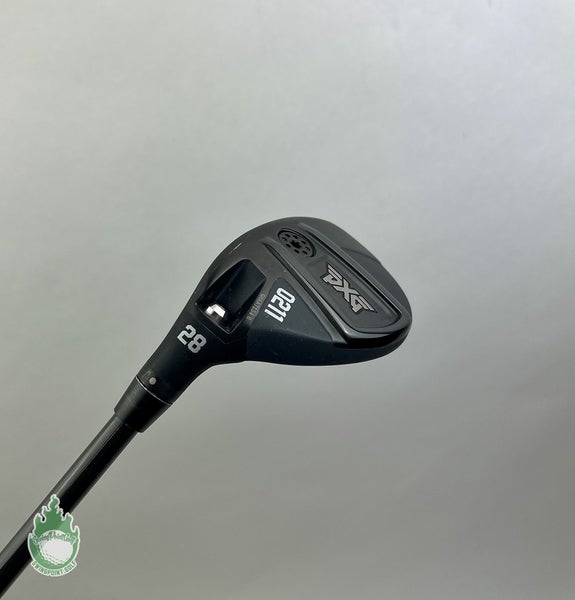 Used Left Handed PXG 0211 Hybrid 28* Bassara Regular Flex Graphite Golf Club