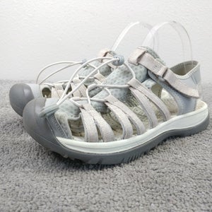 ZeroXposure La Playa Sandal Womens Size 8 Shoes Closed Toe Slingback Gray