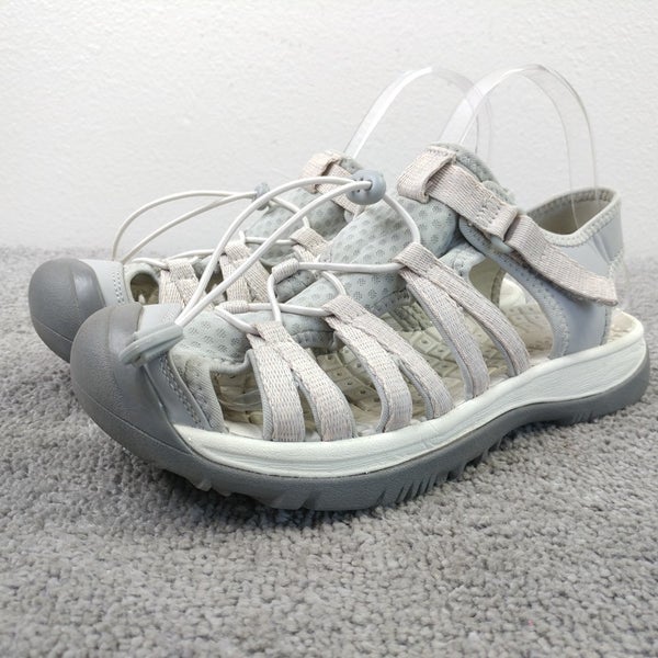 ZeroXposure La Playa Sandal Womens Size 8 Shoes Closed Toe Slingback Gray
