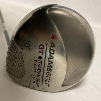 Used Adams Golf GT TITANIUM 363-R TIGHT LIES Mens Driver RH 10.0 Degree 11855-S000193865