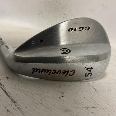 Used Cleveland CG10 CMM Golf Wedge Mens RH 54 Degree 11855-S000193864